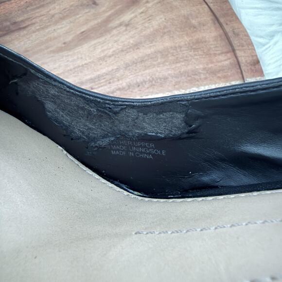 Gianni Bini Shoes Womens Size 9.5 Black Ankle Strap Stiletto Pumps Pointed Toe‎ - Picture 12 of 15